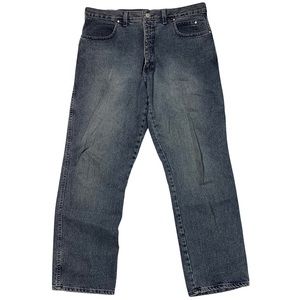 Vintage Harley Davidson Made in USA Jeans Mens Size 36 x 32 Blue Denim Relaxed